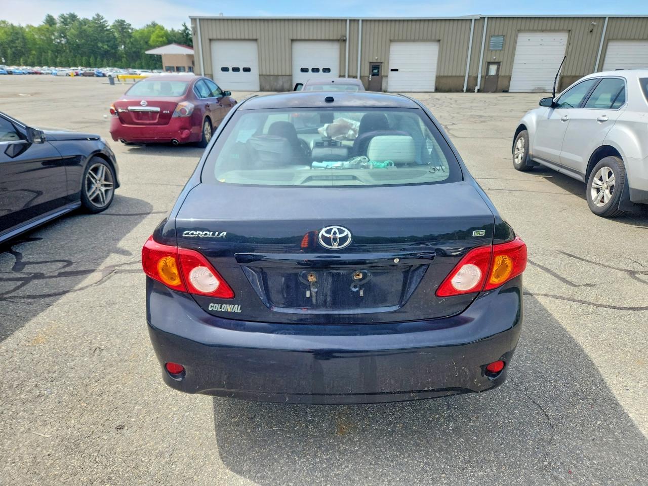2010 Toyota Corolla Le Black vin: 1NXBU4EE8AZ373866