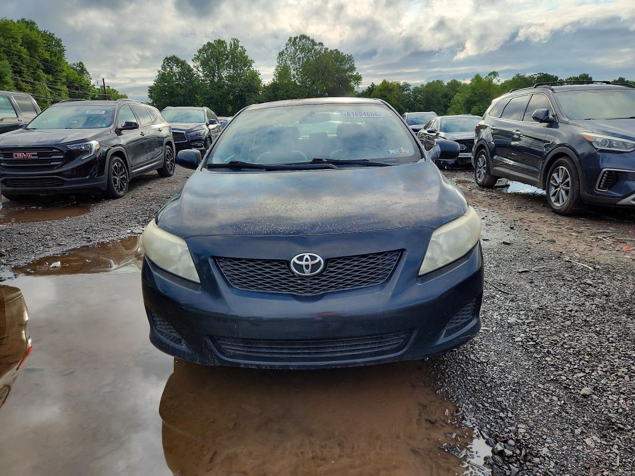 2010 Toyota Corolla Le Charcoal vin: 1NXBU4EE8AZ386486