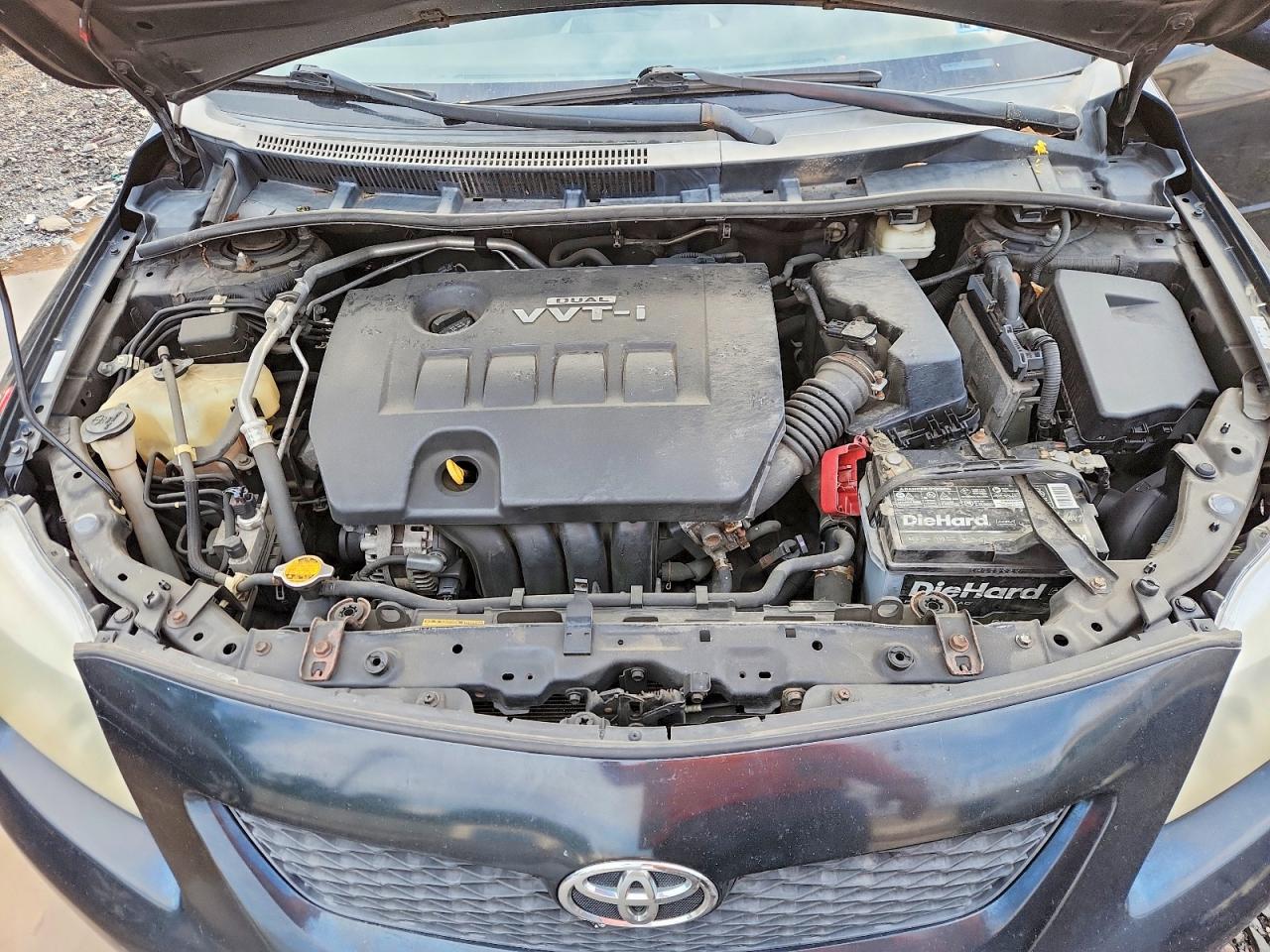 2010 Toyota Corolla Le Charcoal vin: 1NXBU4EE8AZ386486