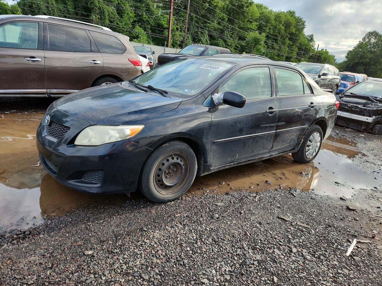 2010 Toyota Corolla Le Charcoal vin: 1NXBU4EE8AZ386486