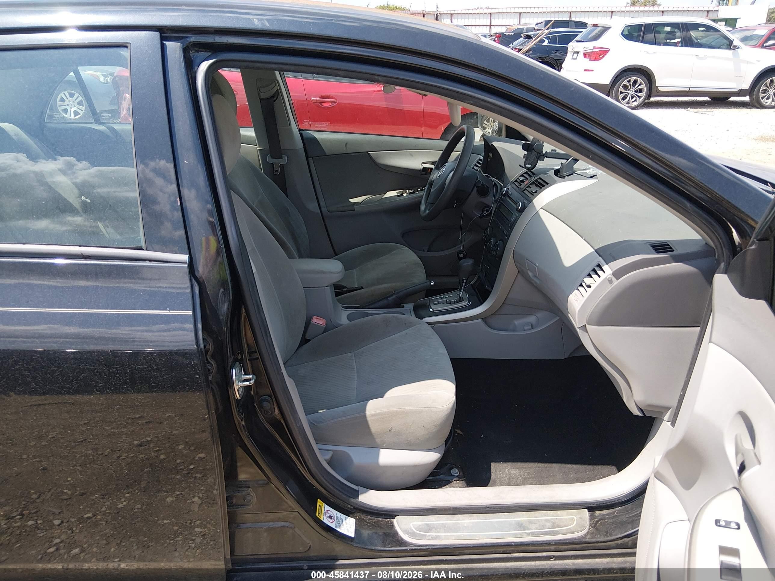 2010 Toyota Corolla Le Черный vin: 1NXBU4EE9AZ175183