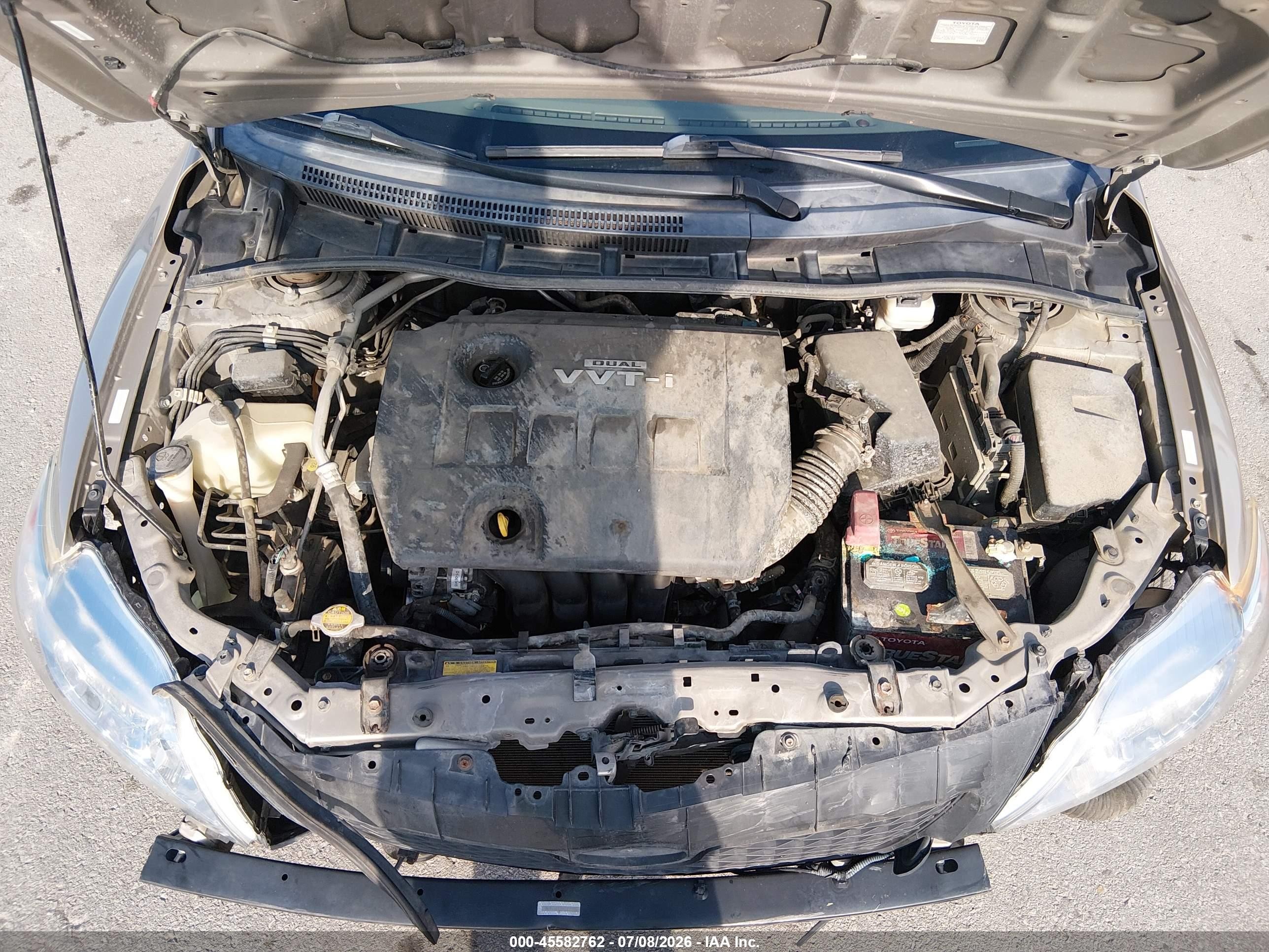 2010 Toyota Corolla Le Gold vin: 1NXBU4EE9AZ176382