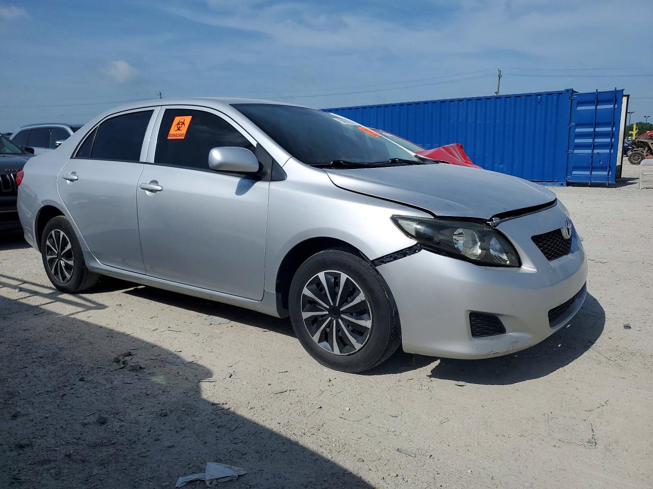 2010 Toyota Corolla Le Серебряный vin: 1NXBU4EE9AZ178181