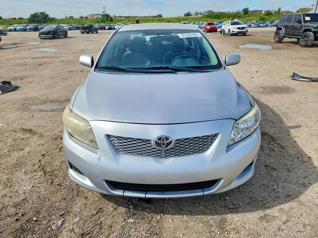 2010 Toyota Corolla Le Silver vin: 1NXBU4EE9AZ182733