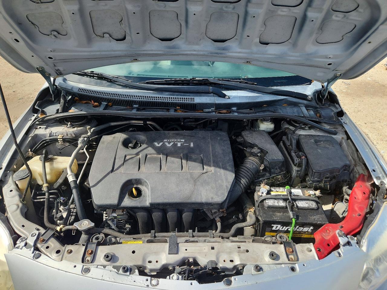2010 Toyota Corolla Le Silver vin: 1NXBU4EE9AZ182733