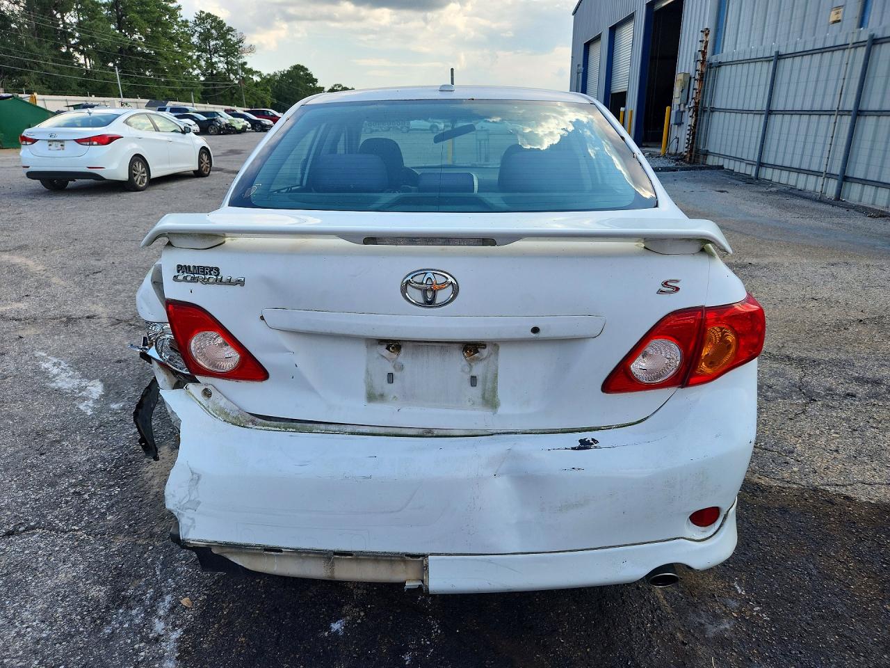 2010 Toyota Corolla S White vin: 1NXBU4EE9AZ184384