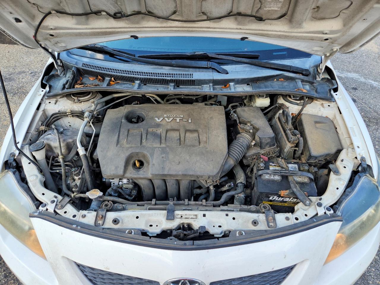 2010 Toyota Corolla S White vin: 1NXBU4EE9AZ184384