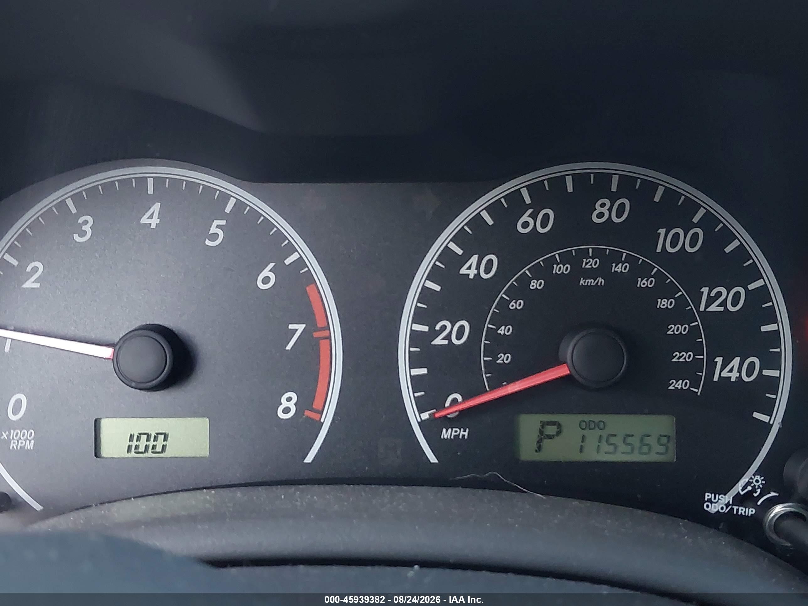 2010 Toyota Corolla Le Green vin: 1NXBU4EE9AZ186510