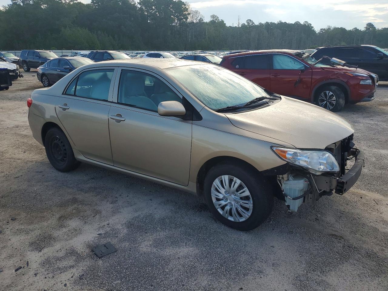 2010 Toyota Corolla Le Gold vin: 1NXBU4EE9AZ191934