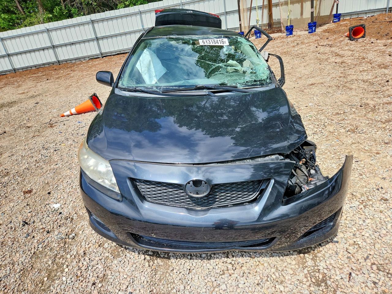 2010 Toyota Corolla Le Black vin: 1NXBU4EE9AZ197202