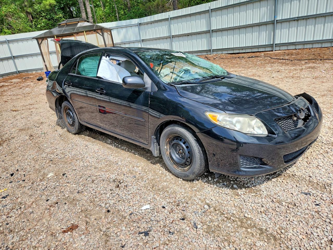 2010 Toyota Corolla Le Black vin: 1NXBU4EE9AZ197202