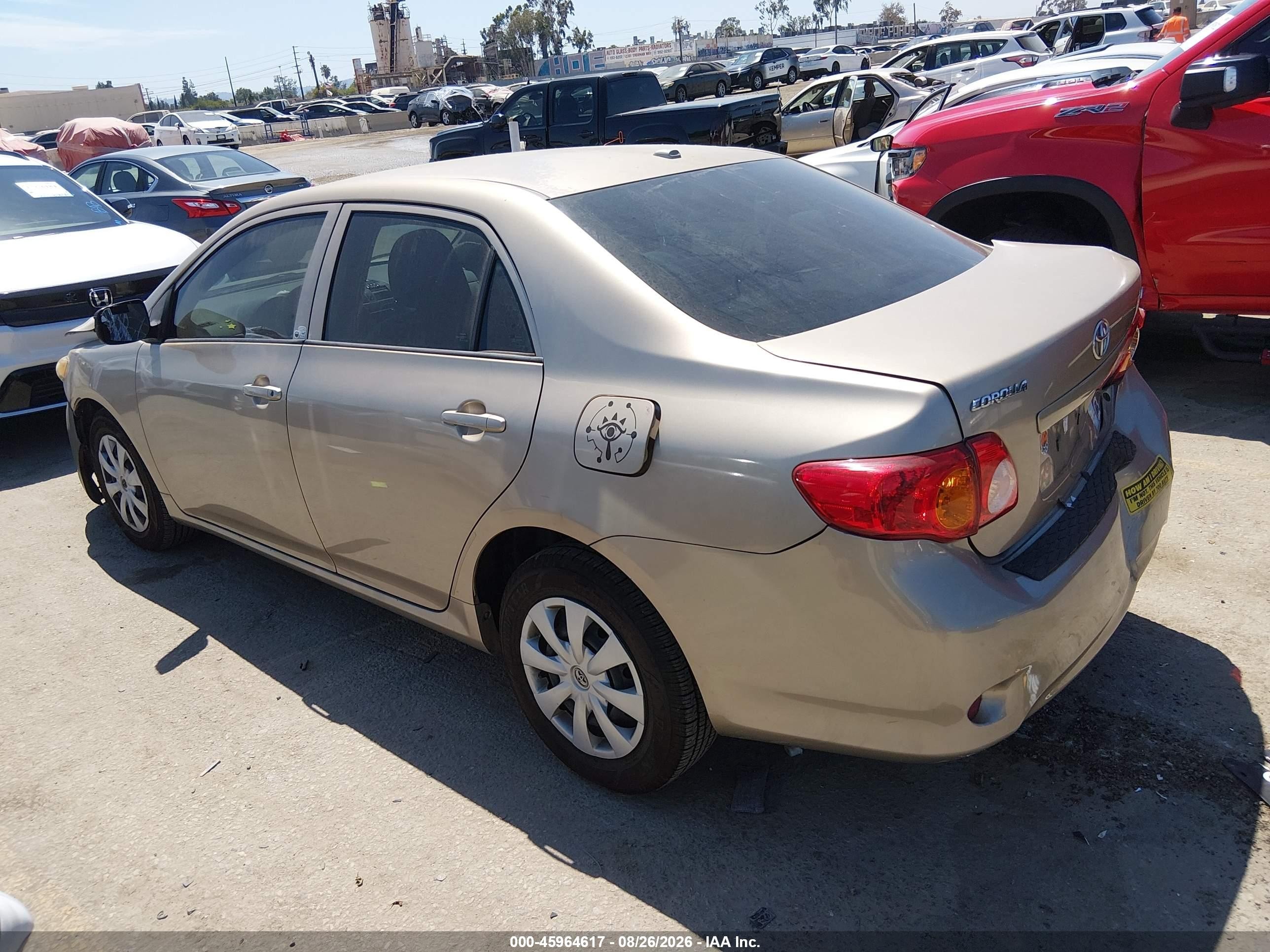 2010 Toyota Corolla Le Tan vin: 1NXBU4EE9AZ210207