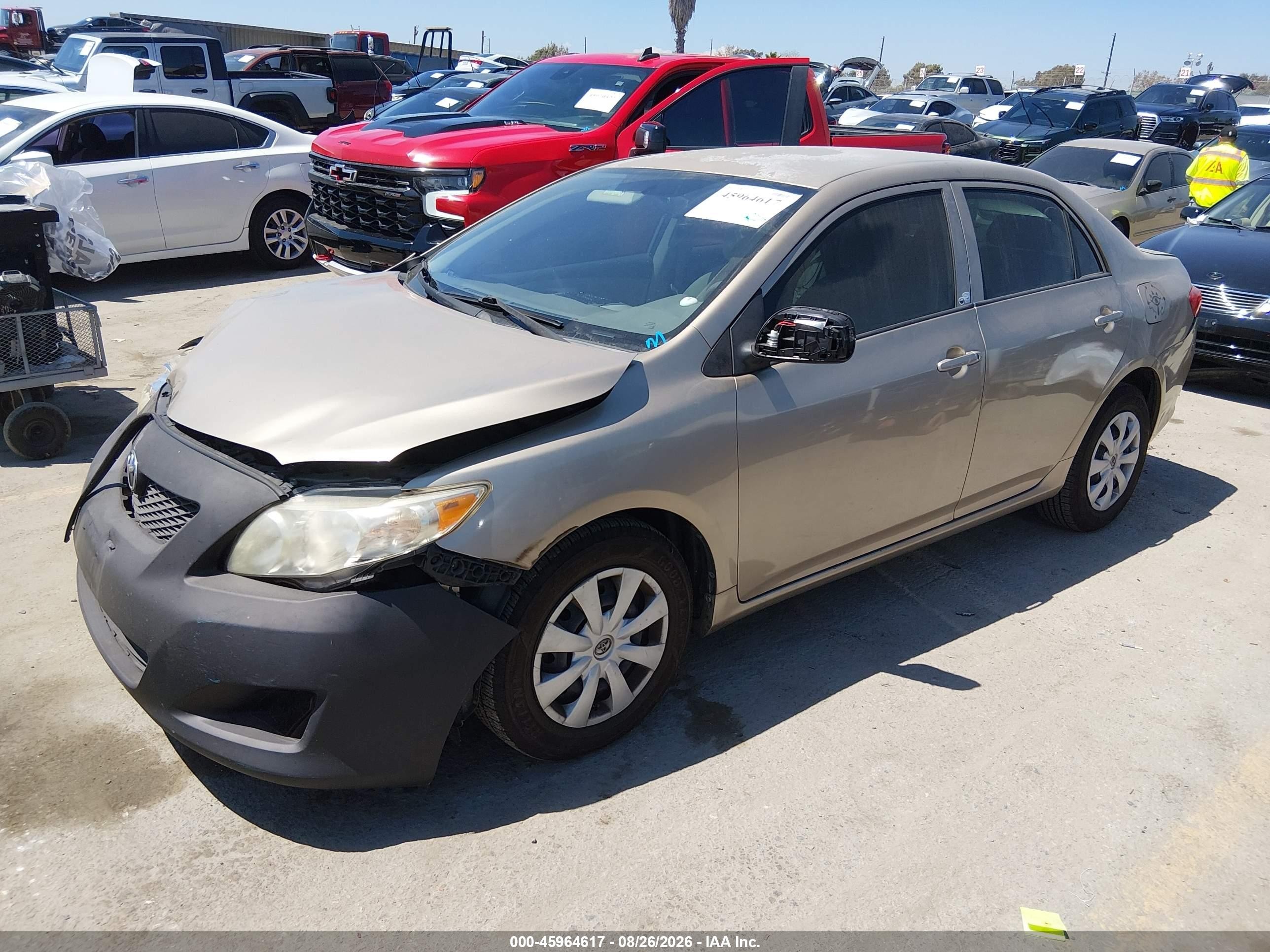 2010 Toyota Corolla Le Tan vin: 1NXBU4EE9AZ210207