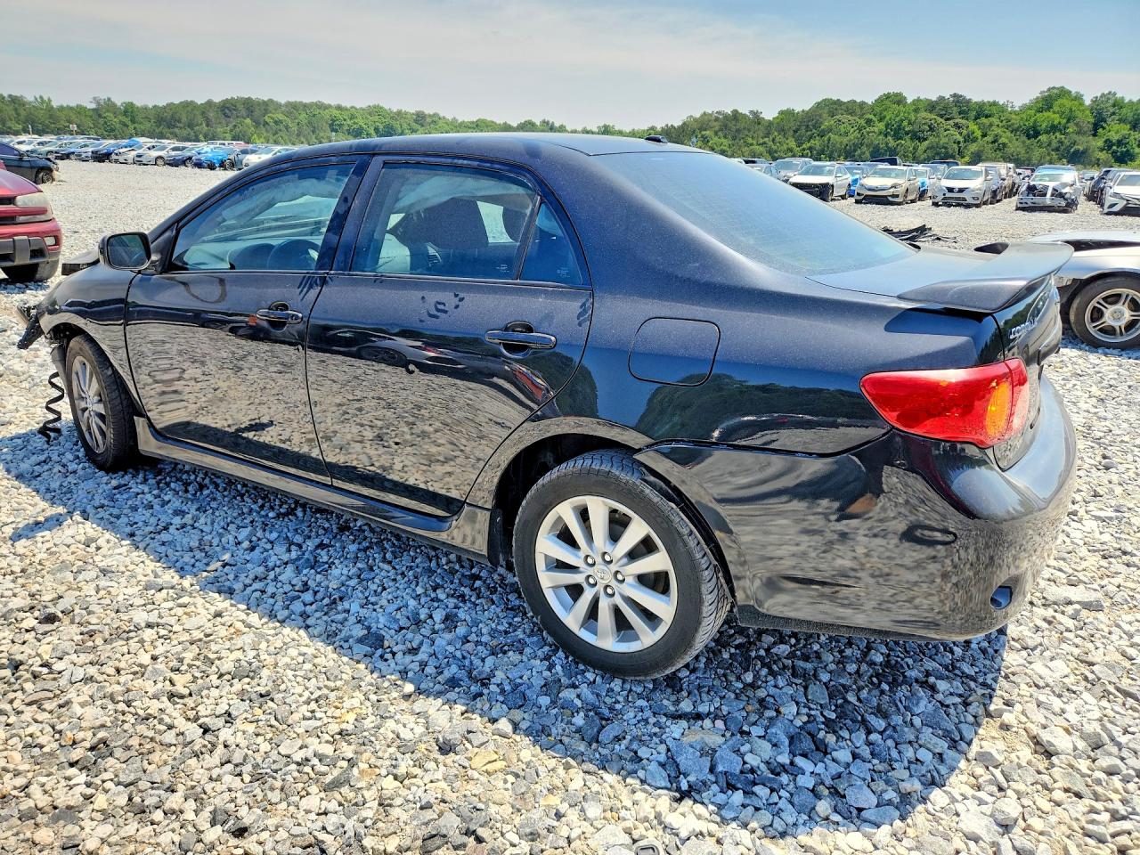 2010 Toyota Corolla S Черный vin: 1NXBU4EE9AZ219621