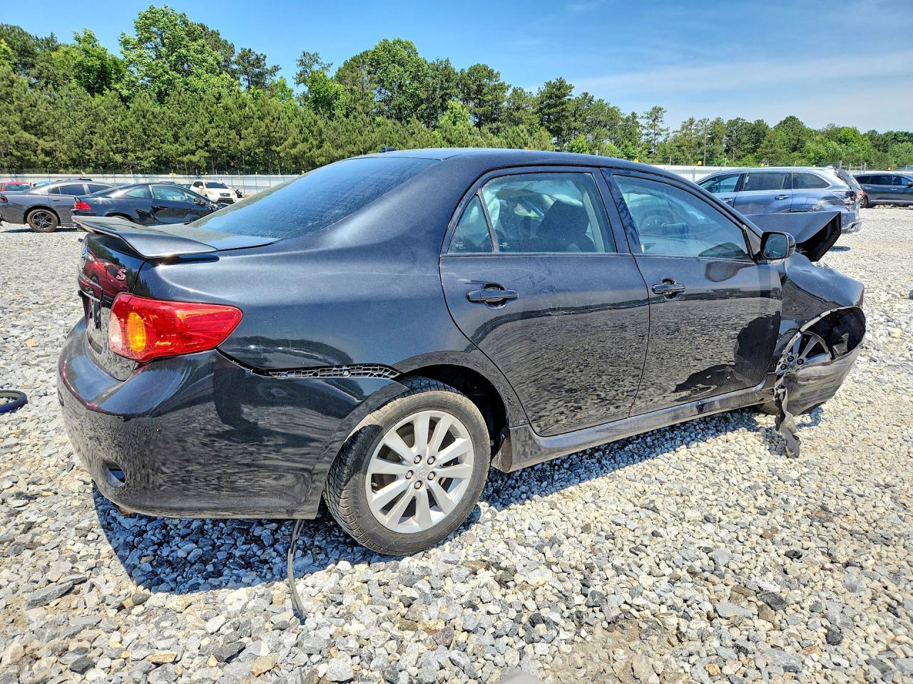 2010 Toyota Corolla S Черный vin: 1NXBU4EE9AZ219621