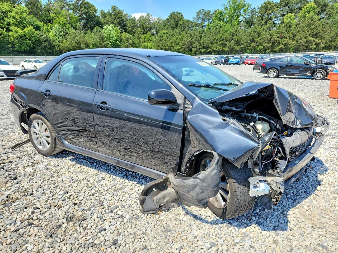 2010 Toyota Corolla S Черный vin: 1NXBU4EE9AZ219621