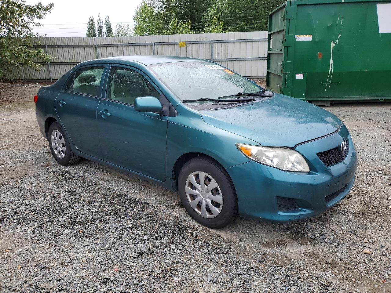 2010 Toyota Corolla Le Green vin: 1NXBU4EE9AZ220865