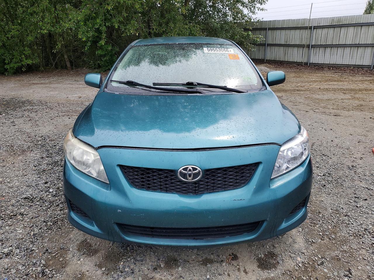 2010 Toyota Corolla Le Green vin: 1NXBU4EE9AZ220865