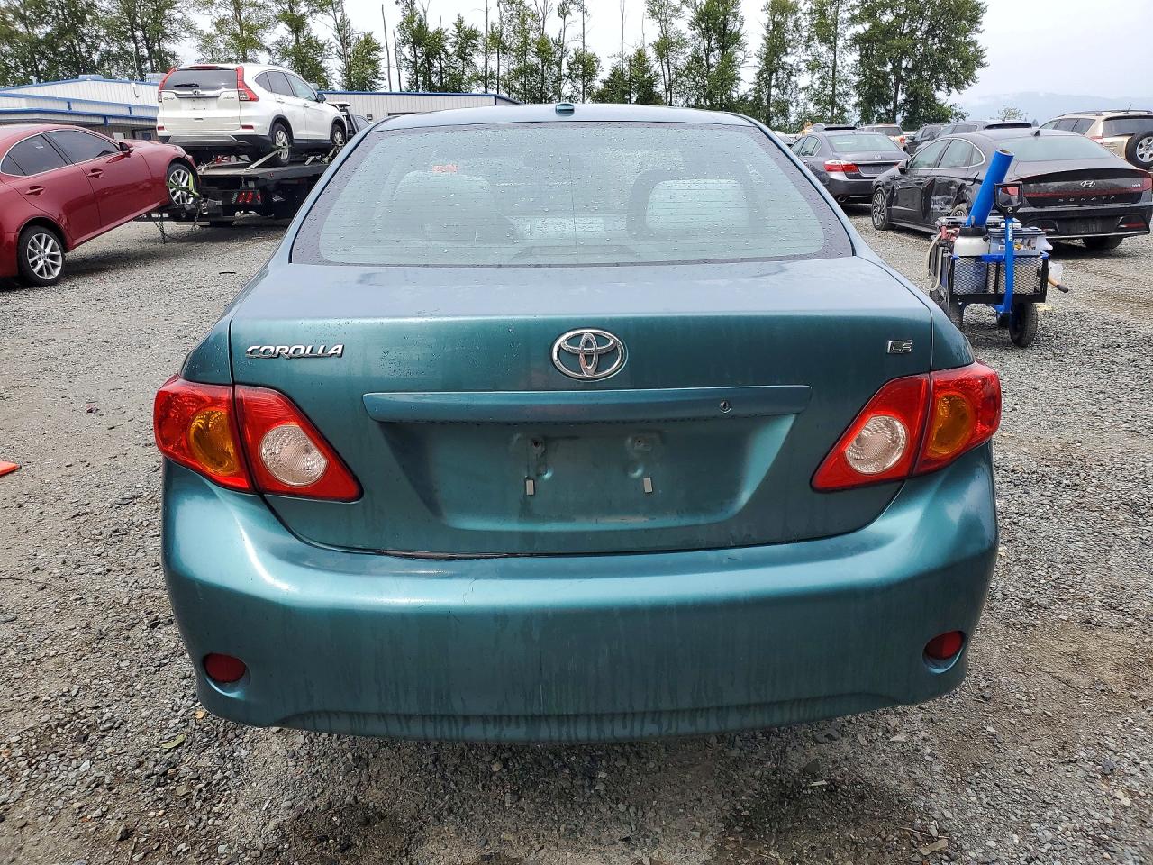 2010 Toyota Corolla Le Green vin: 1NXBU4EE9AZ220865