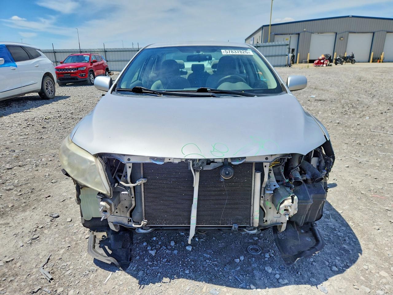 2010 Toyota Corolla Le Silver vin: 1NXBU4EE9AZ239092