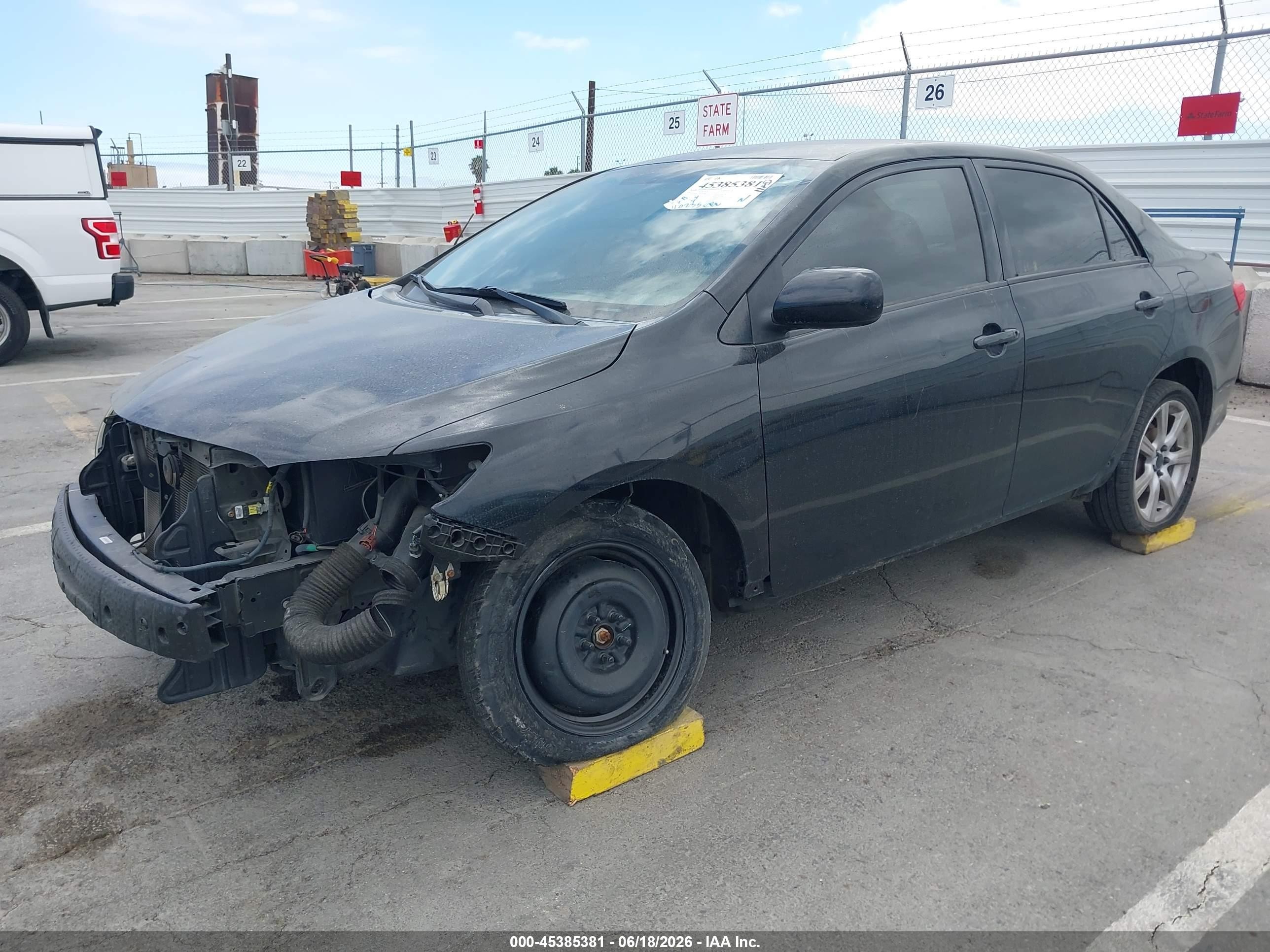 2010 Toyota Corolla Le Серый vin: 1NXBU4EE9AZ241859