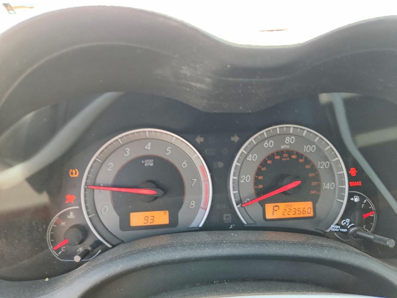 2010 Toyota Corolla S Red vin: 1NXBU4EE9AZ246169