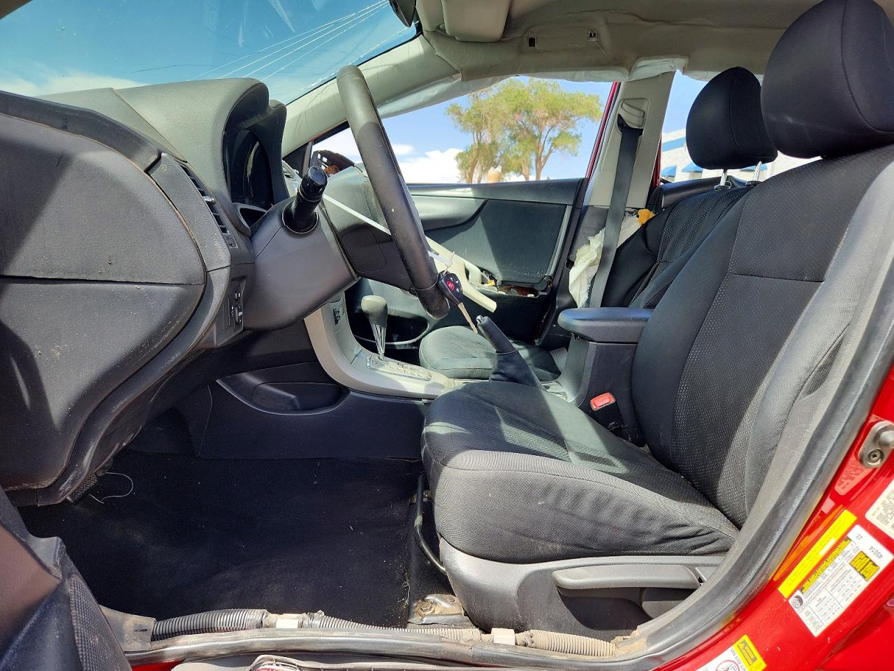 2010 Toyota Corolla S Red vin: 1NXBU4EE9AZ246169