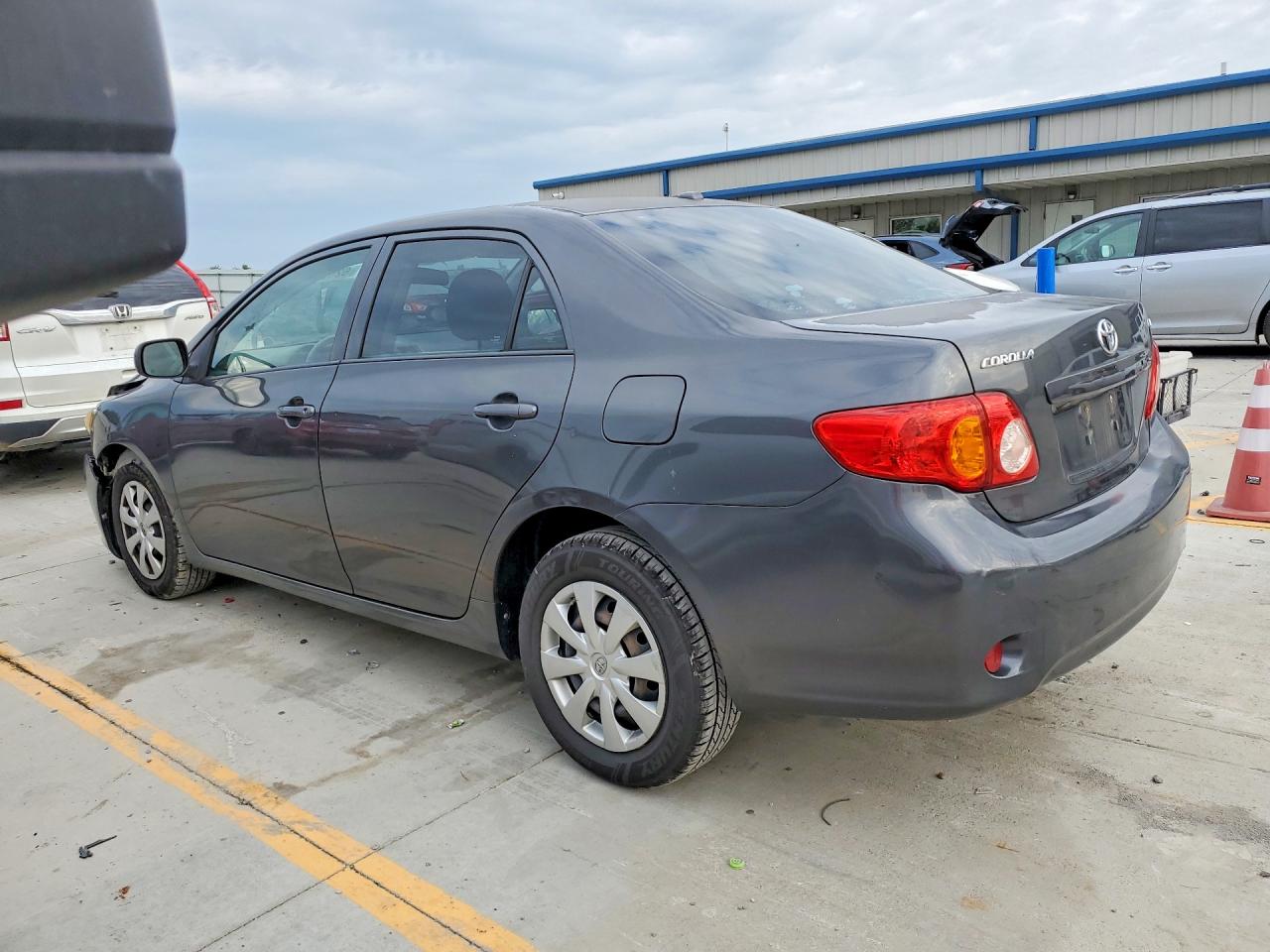 2010 Toyota Corolla Le Gray vin: 1NXBU4EE9AZ248844