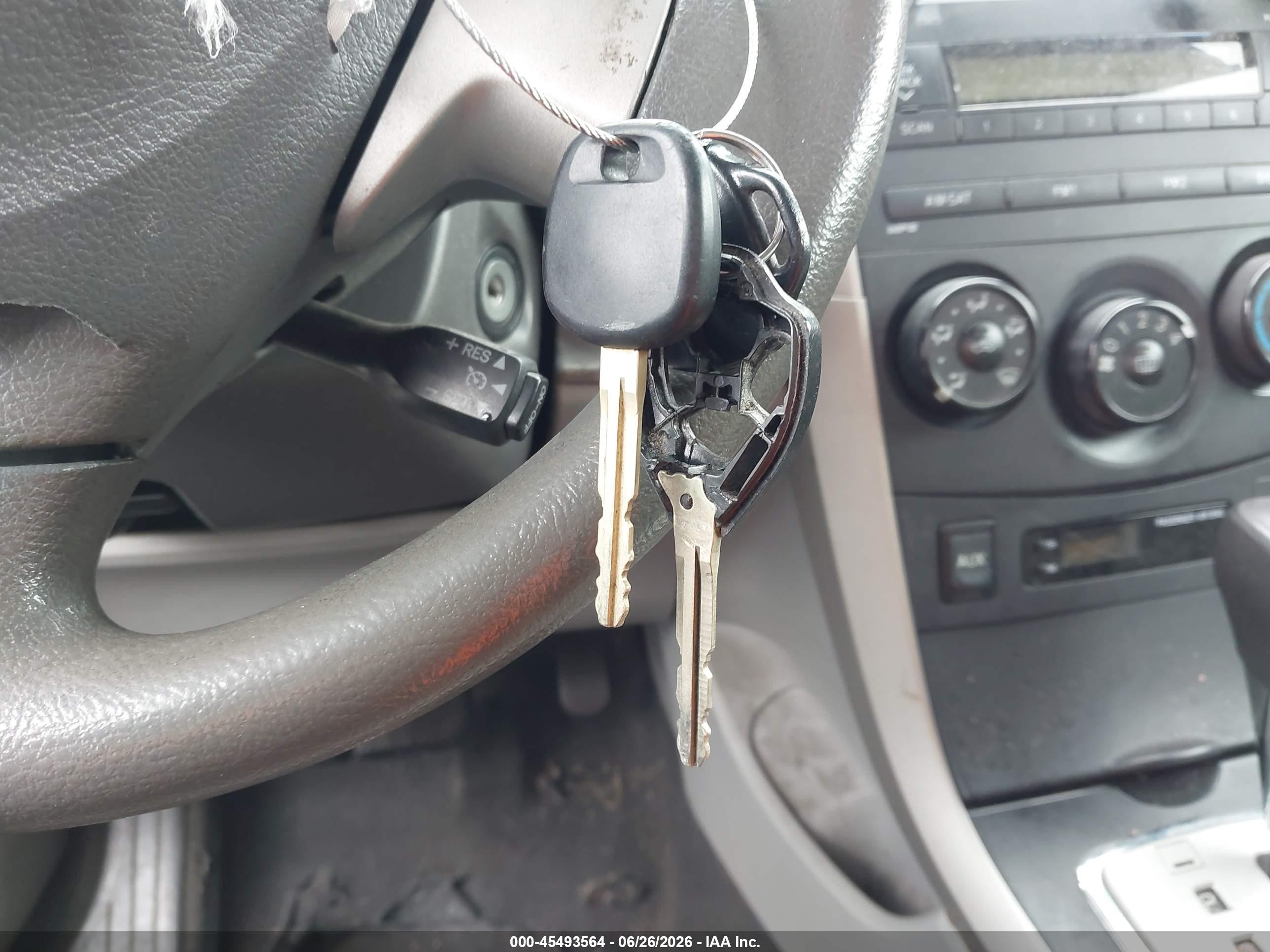 2010 Toyota Corolla Le Black vin: 1NXBU4EE9AZ256295