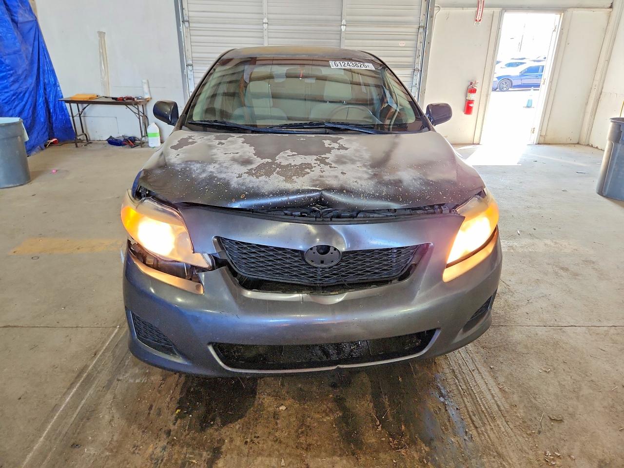 2010 Toyota Corolla Le Серый vin: 1NXBU4EE9AZ269399