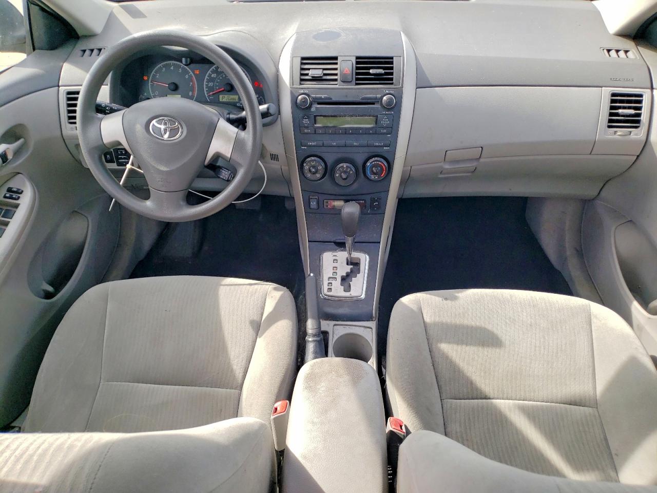 2010 Toyota Corolla Le Gray vin: 1NXBU4EE9AZ282444