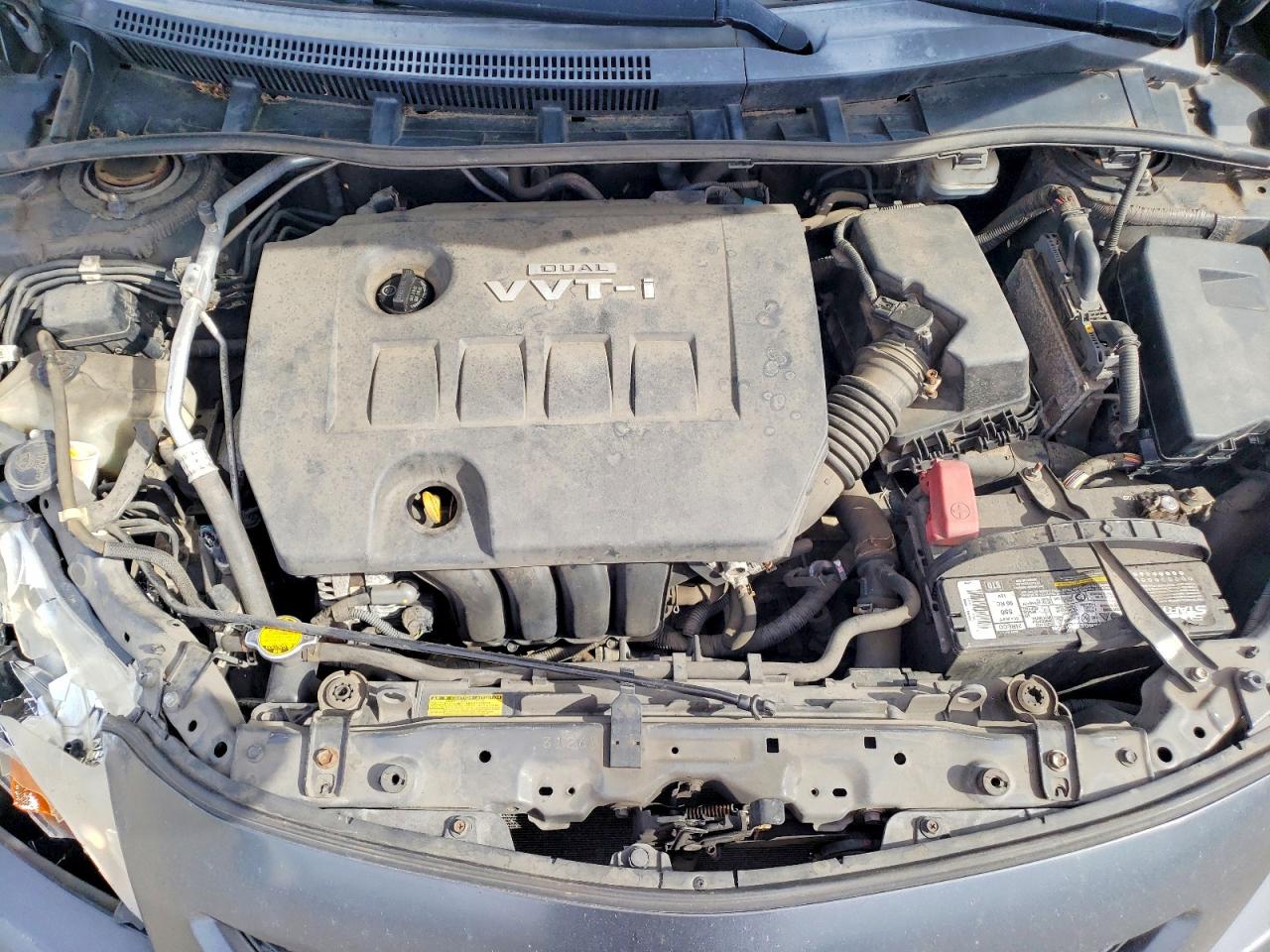 2010 Toyota Corolla Le Gray vin: 1NXBU4EE9AZ282444