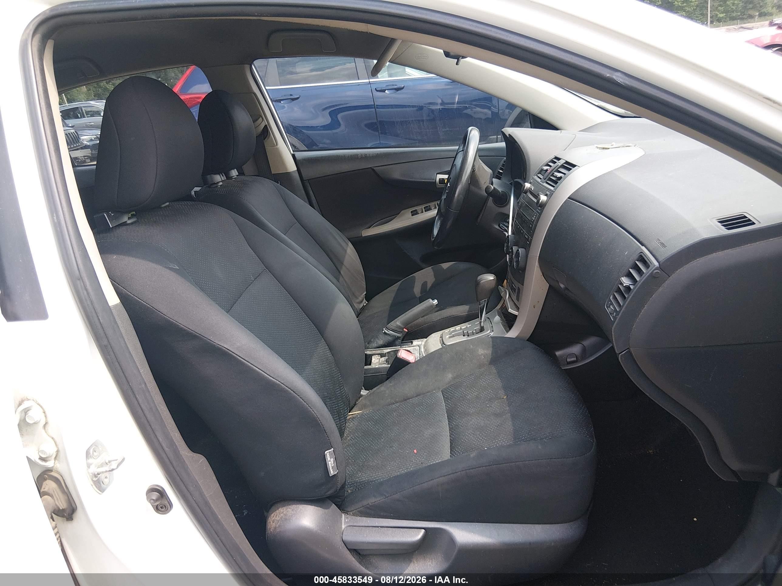 2010 Toyota Corolla S White vin: 1NXBU4EE9AZ291998