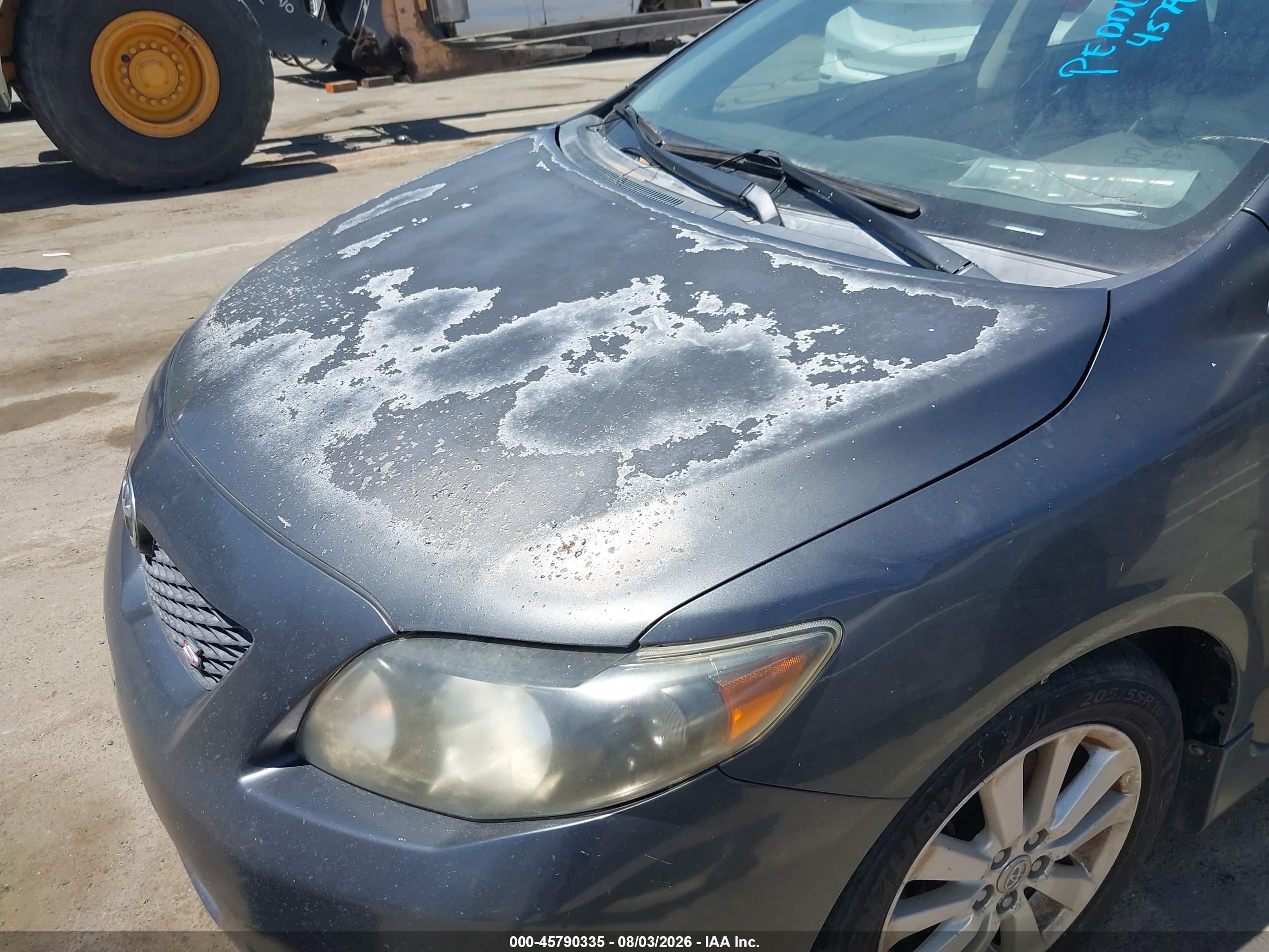 2010 Toyota Corolla S Gray vin: 1NXBU4EE9AZ295758