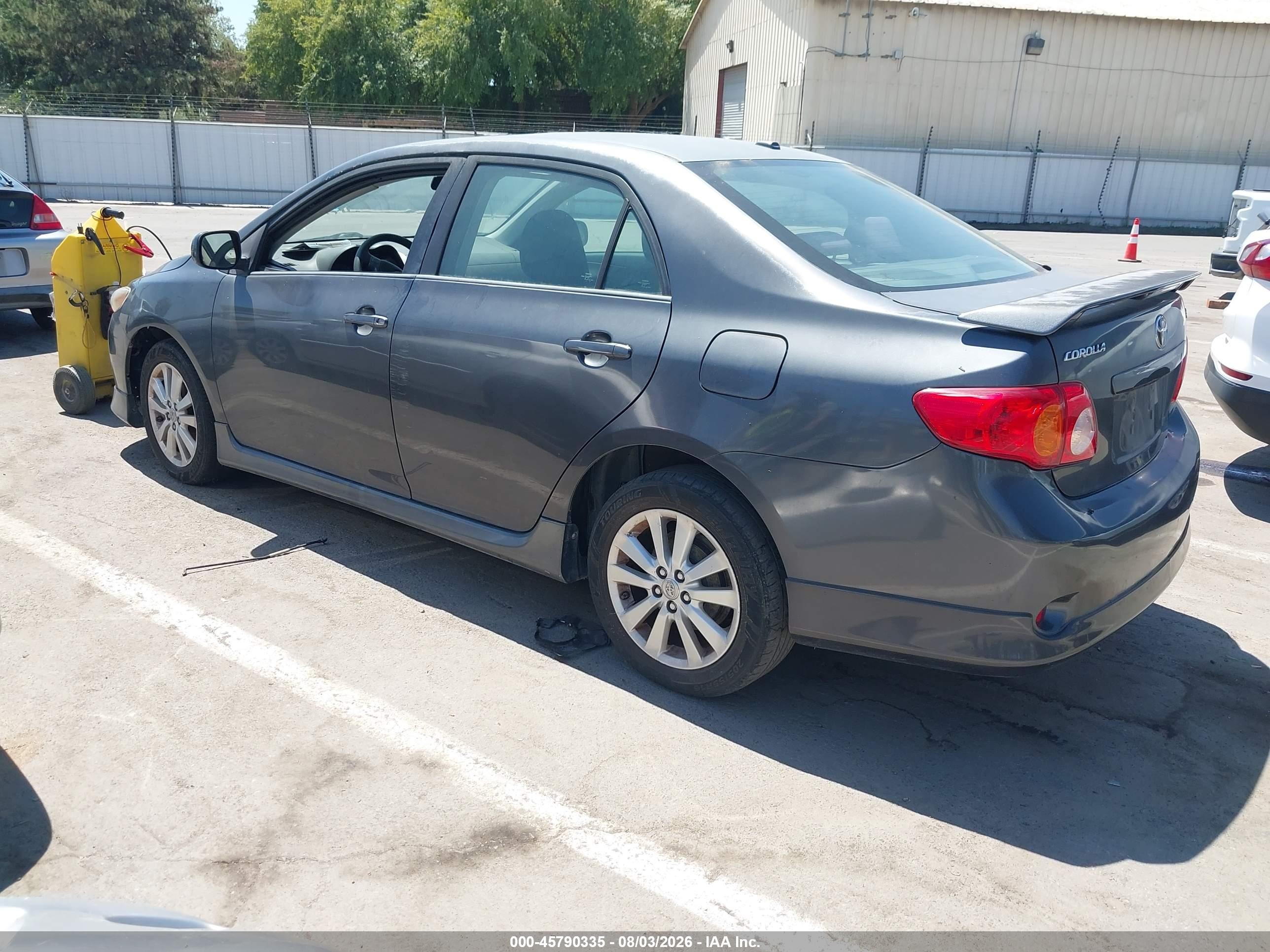 2010 Toyota Corolla S Gray vin: 1NXBU4EE9AZ295758