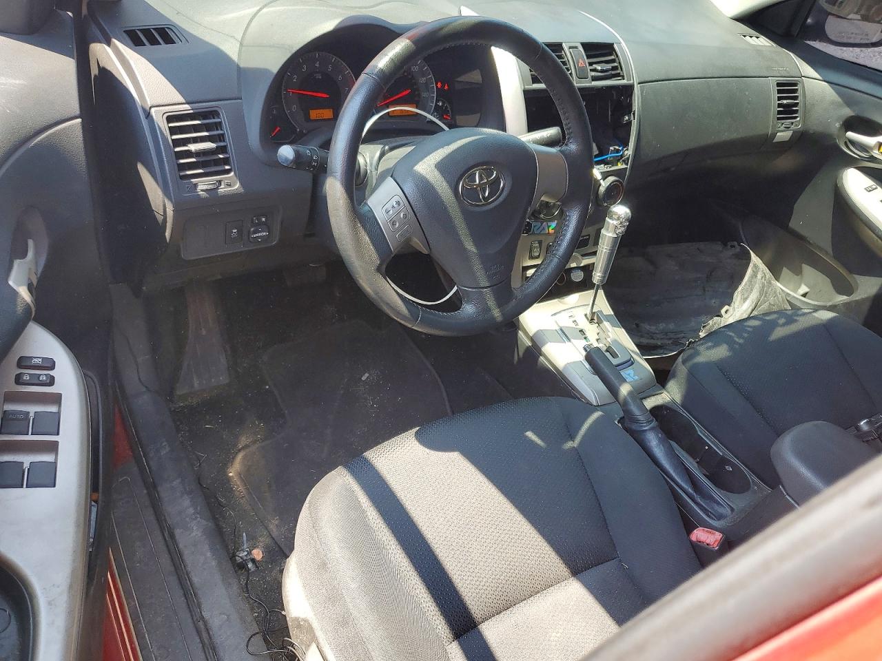 2010 Toyota Corolla S Red vin: 1NXBU4EE9AZ301347