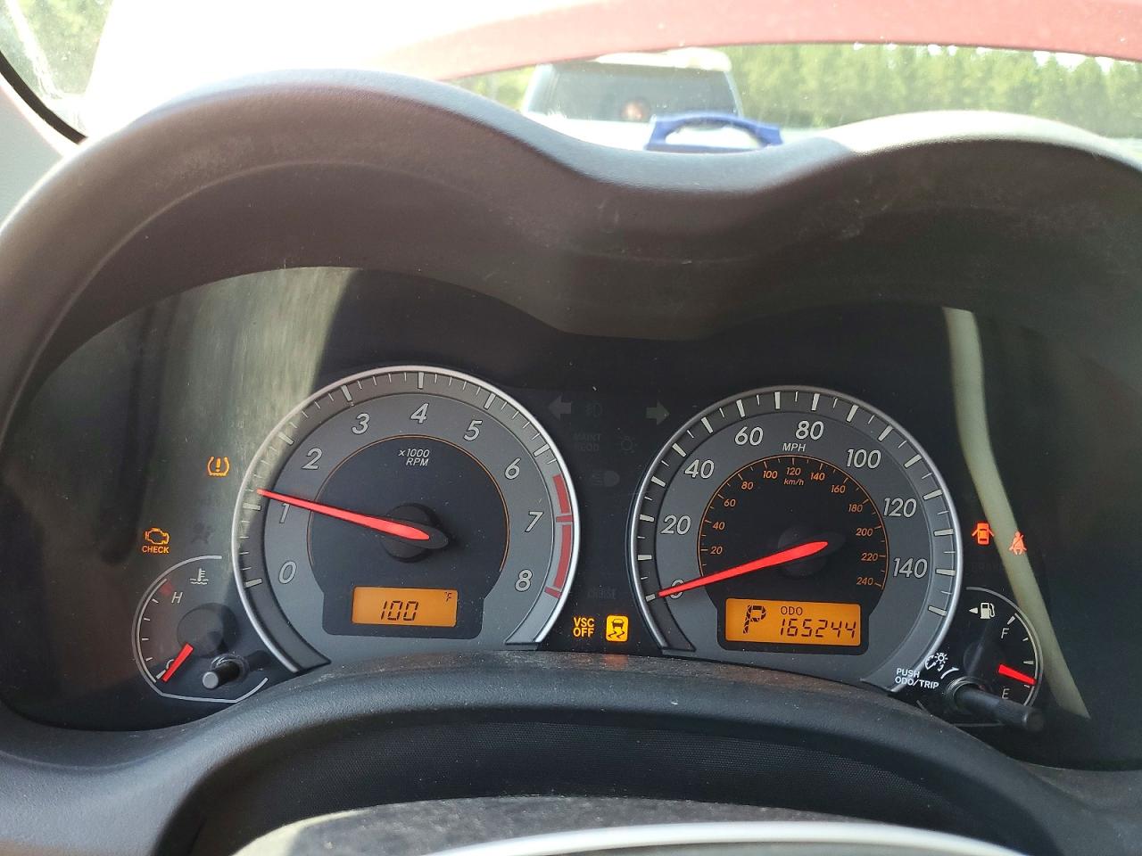 2010 Toyota Corolla S Red vin: 1NXBU4EE9AZ301347