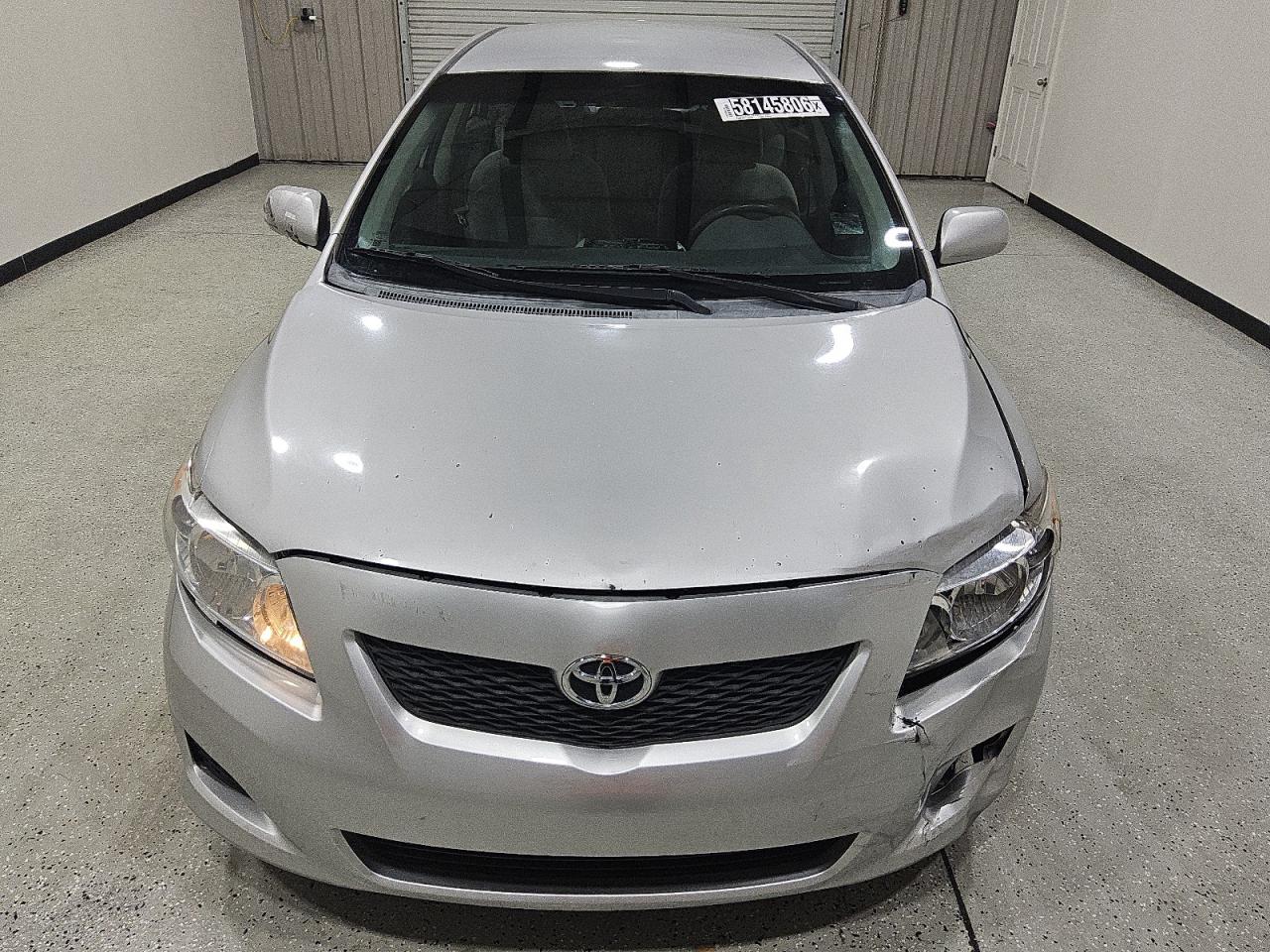 2010 Toyota Corolla Le Серый vin: 1NXBU4EE9AZ311523 Damage: Hood, Severe Damage, Replacement Required