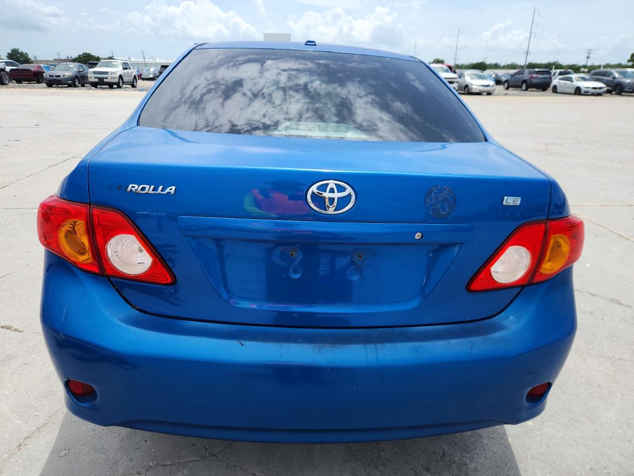 2010 Toyota Corolla Le Blue vin: 1NXBU4EE9AZ323767