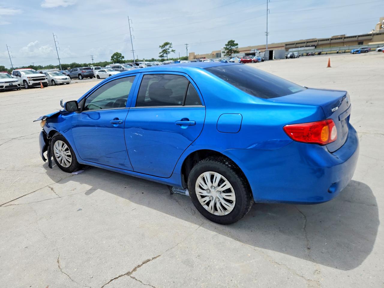 2010 Toyota Corolla Le Blue vin: 1NXBU4EE9AZ323767
