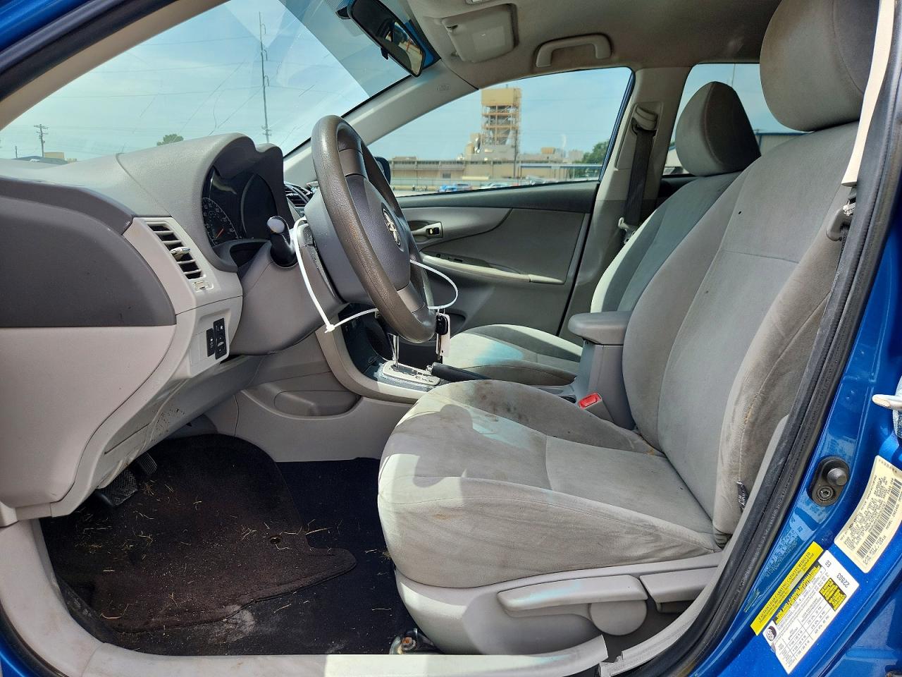 2010 Toyota Corolla Le Blue vin: 1NXBU4EE9AZ323767