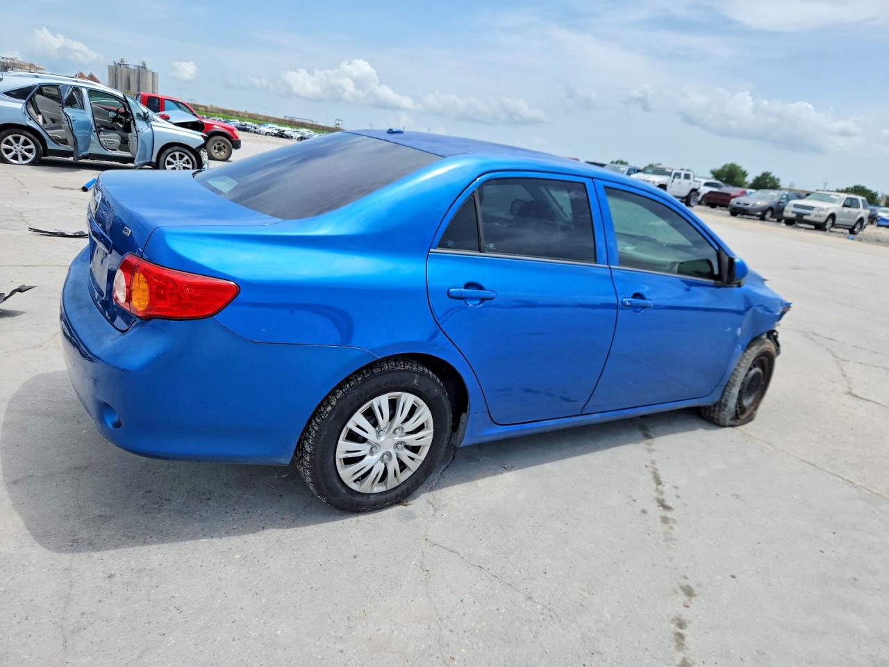 2010 Toyota Corolla Le Blue vin: 1NXBU4EE9AZ323767