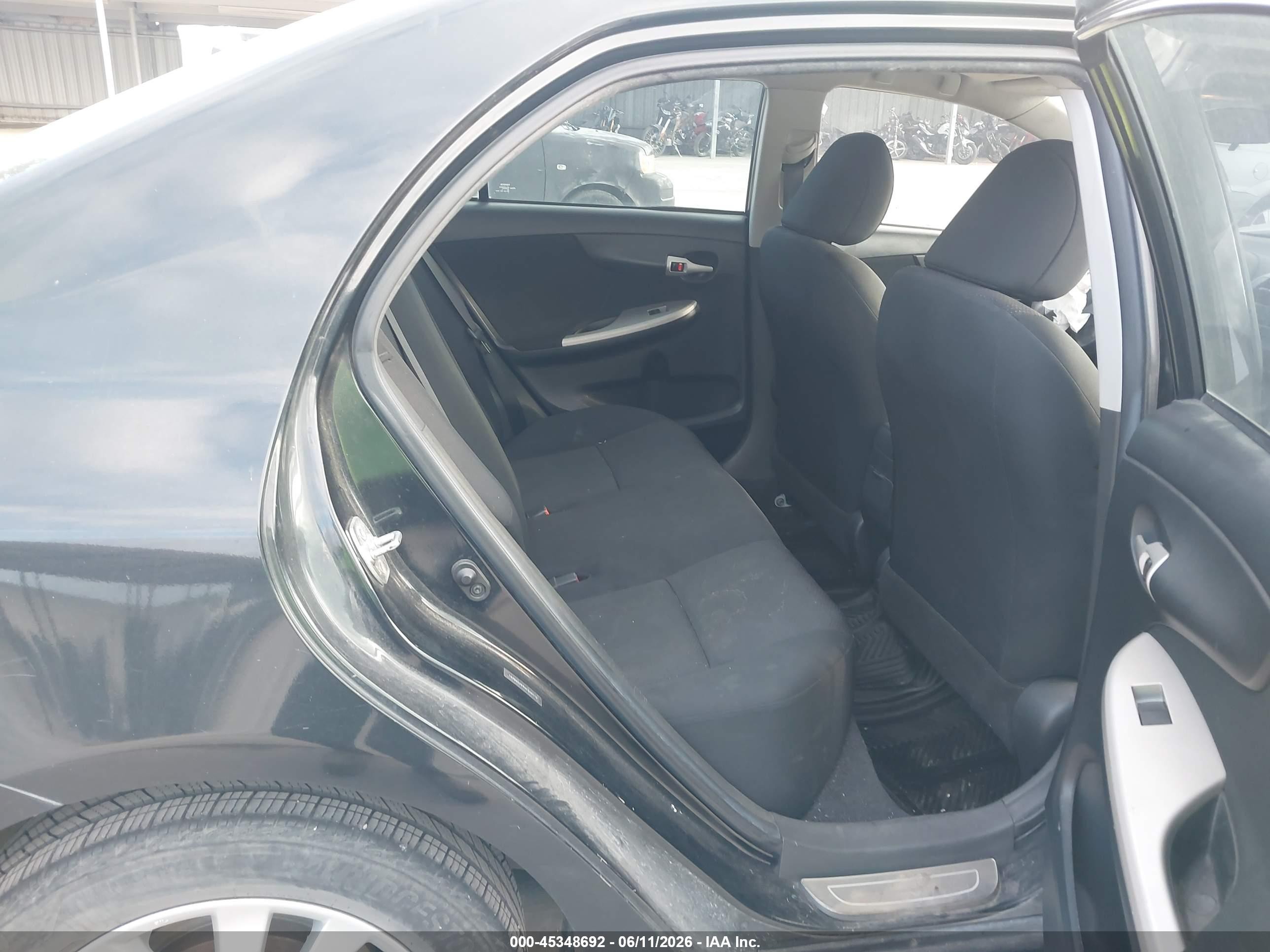 2010 Toyota Corolla S Black vin: 1NXBU4EE9AZ346112