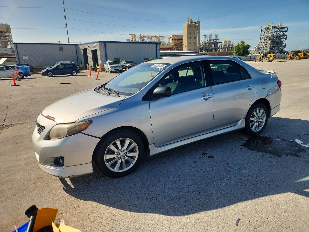 2010 Toyota Corolla S Silver vin: 1NXBU4EEXAZ170624