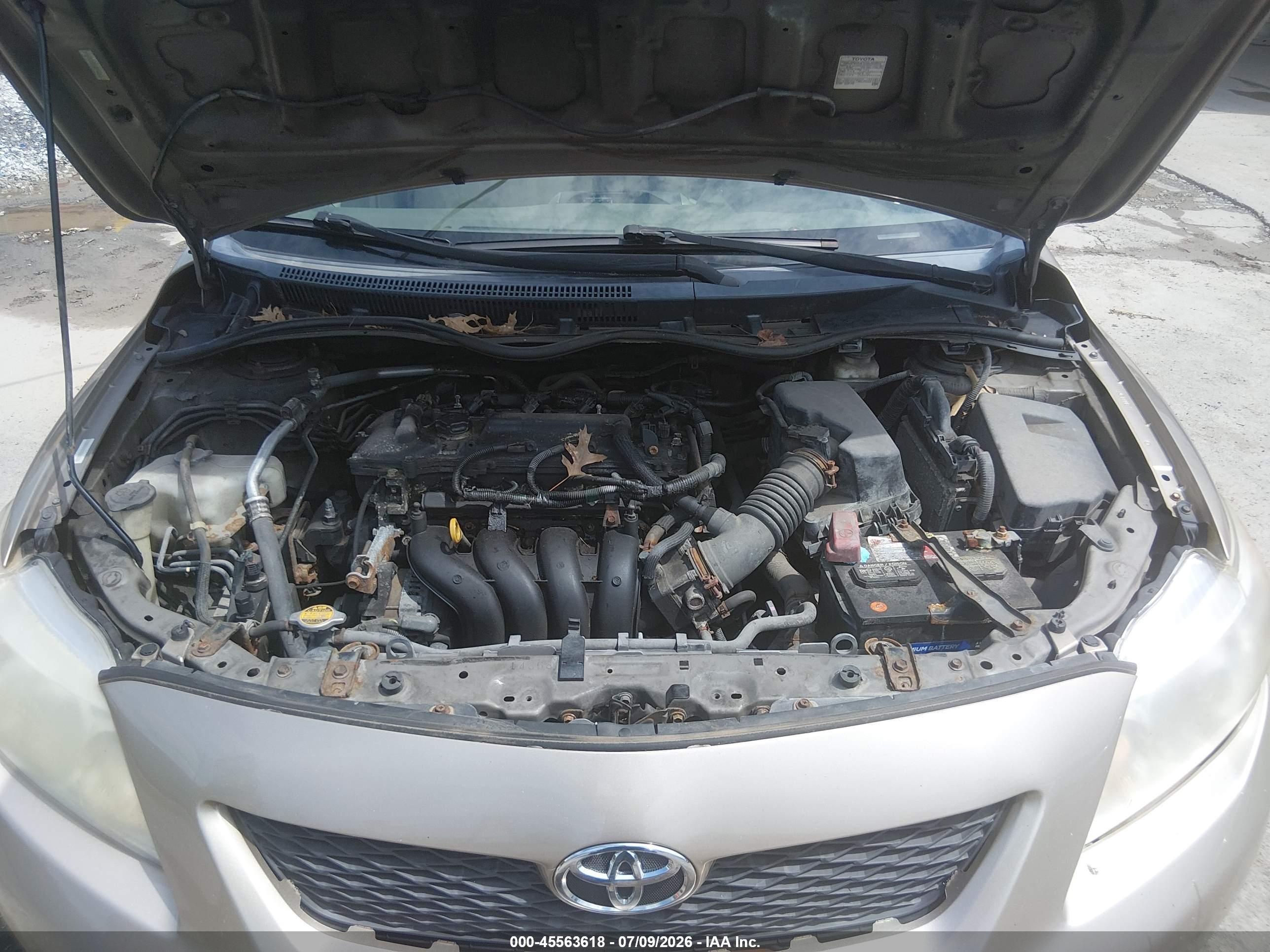 2010 Toyota Corolla Le Gold vin: 1NXBU4EEXAZ181851