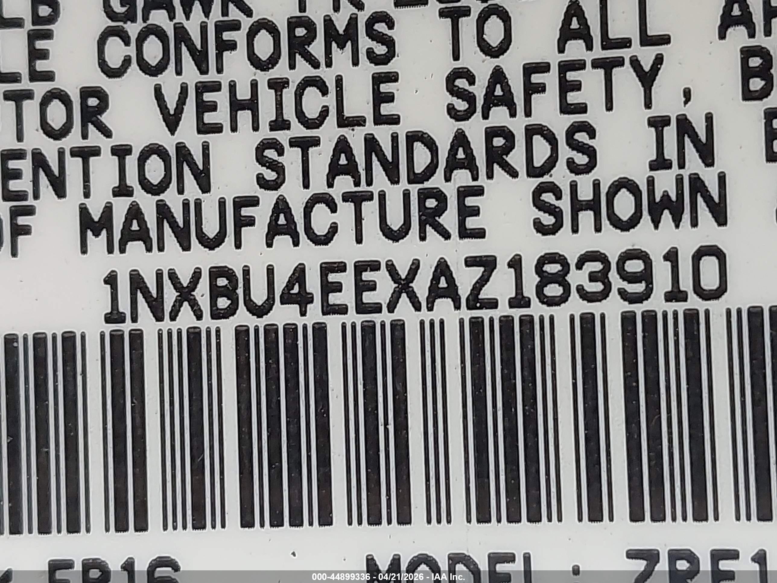 2010 Toyota Corolla   Gray vin: 1NXBU4EEXAZ183910