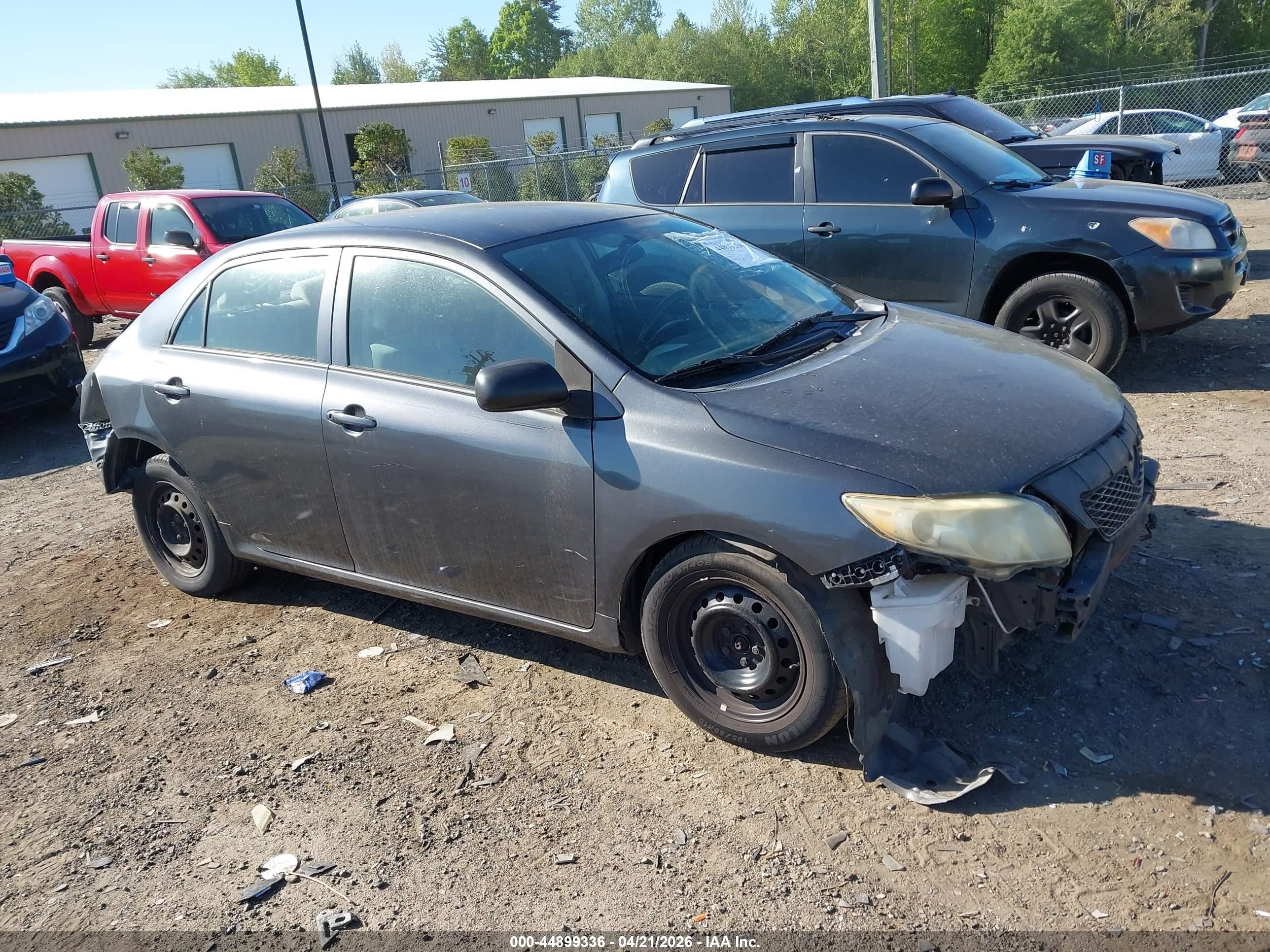 2010 Toyota Corolla   Gray vin: 1NXBU4EEXAZ183910