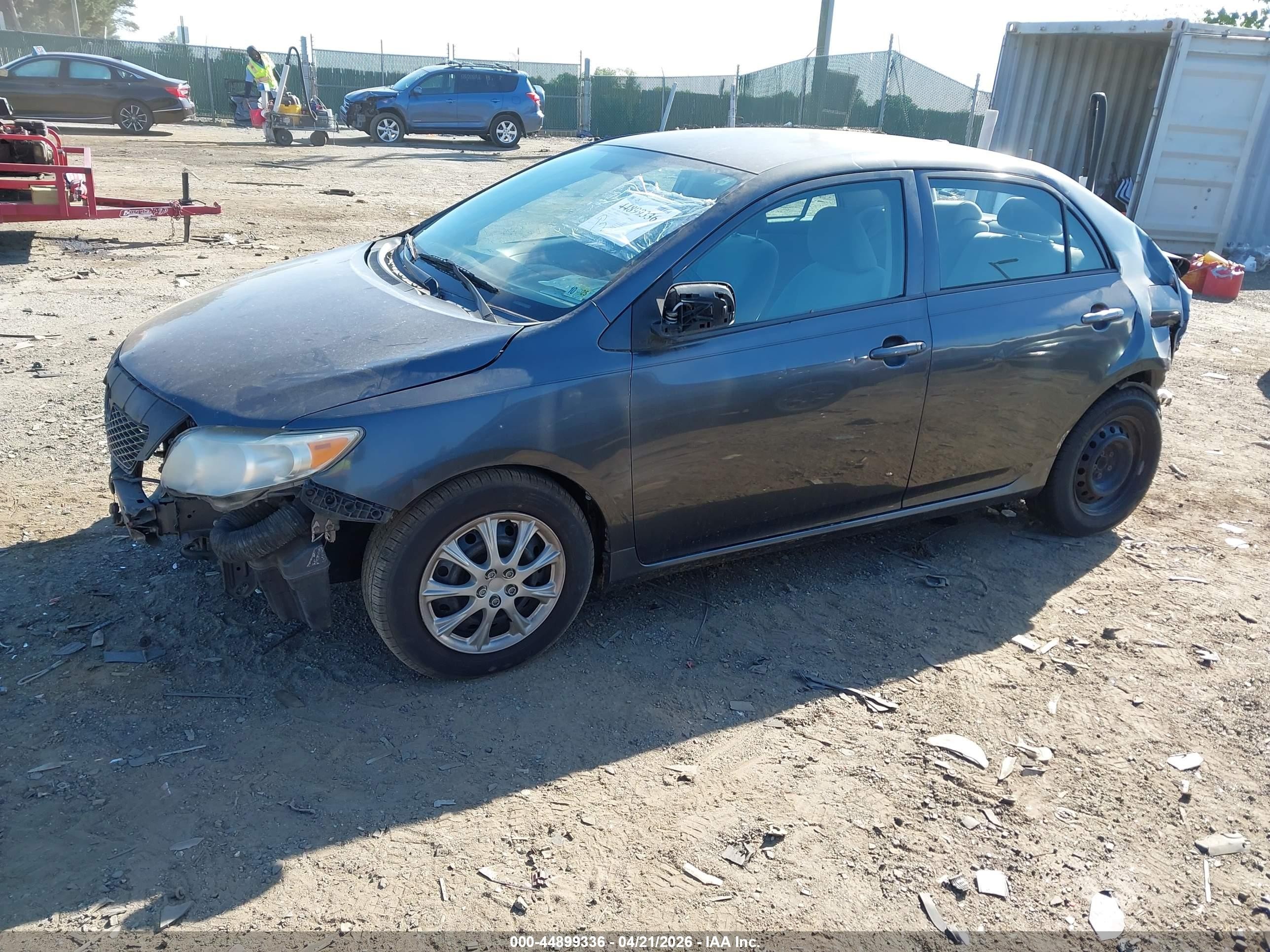 2010 Toyota Corolla   Gray vin: 1NXBU4EEXAZ183910