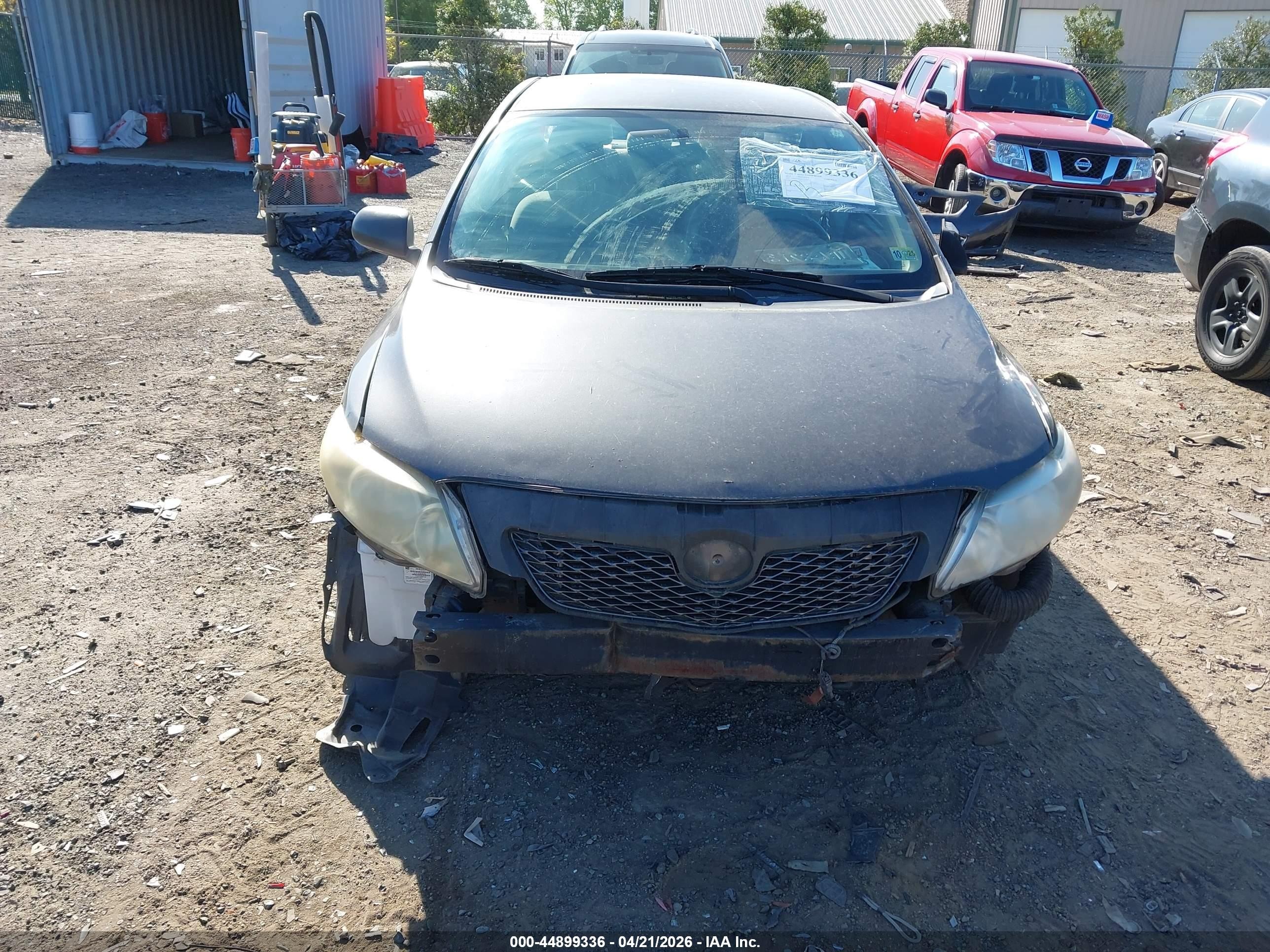 2010 Toyota Corolla   Gray vin: 1NXBU4EEXAZ183910