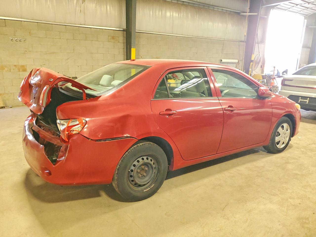 2010 Toyota Corolla Le Красный vin: 1NXBU4EEXAZ188315